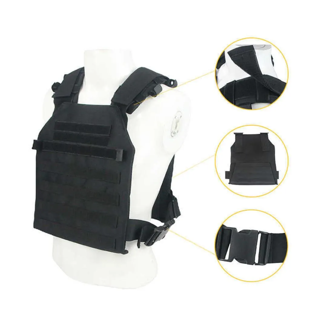 Outdoor CS Training Protective Vests Mens Military Molle Hunting Tactical Vest Combat Armor Hunting Vest Bullet Proof Vest9342196