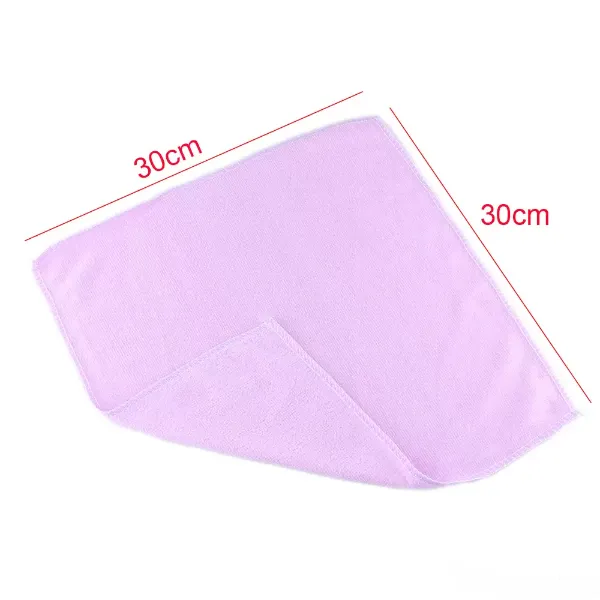 Microfiber Wash Clean Towels Car Cleaning Duster Soft Cloths 30x30cm
