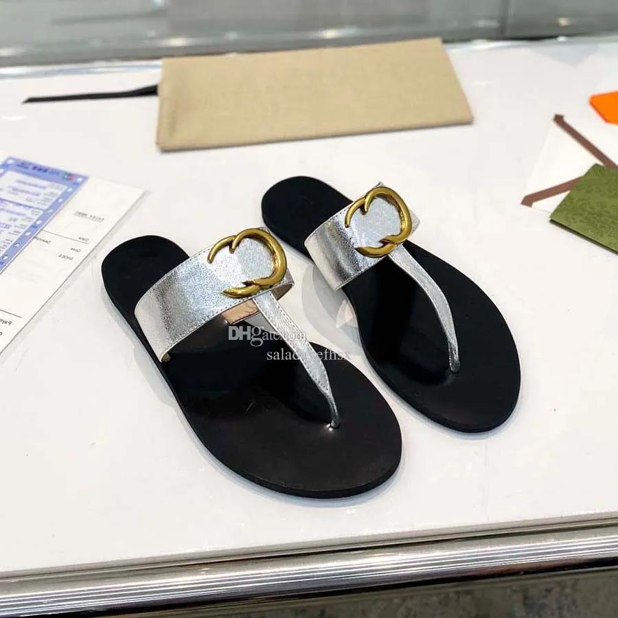 2023 Women s Designer Sandals Classic and Stylish Black Flat Slippers in High Quality Material Sizes 35 42