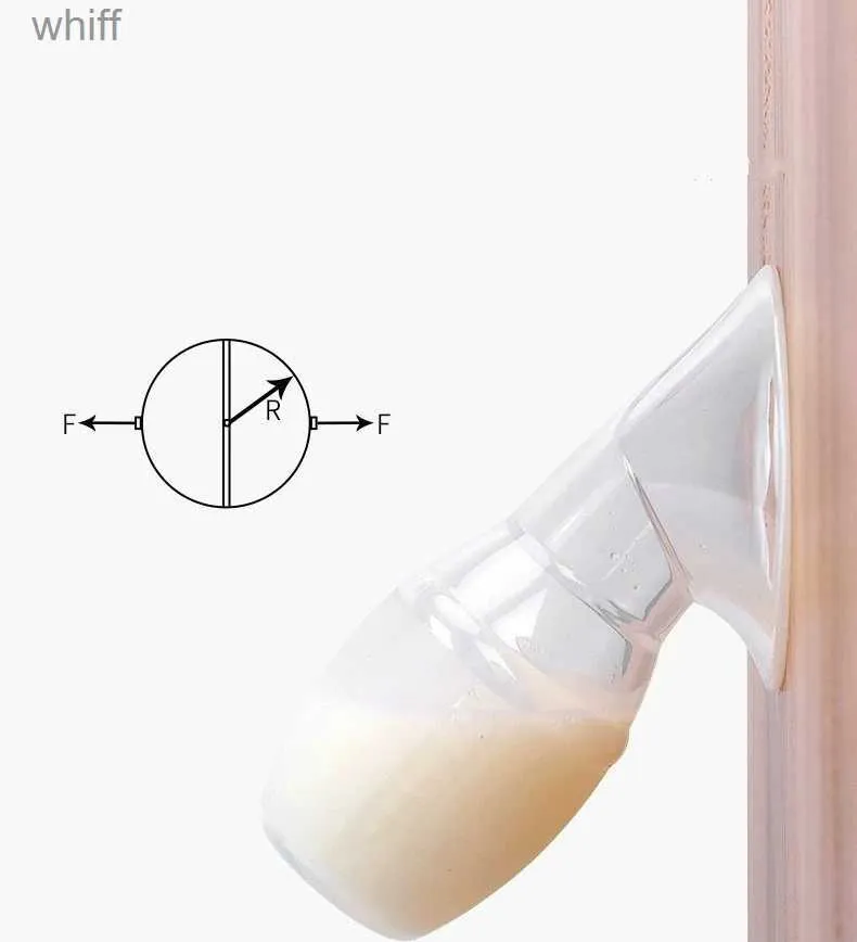 Tire-lait manuel d'alimentation au lait pour bébé, tire-lait naturel, bouteille en silicone L231118