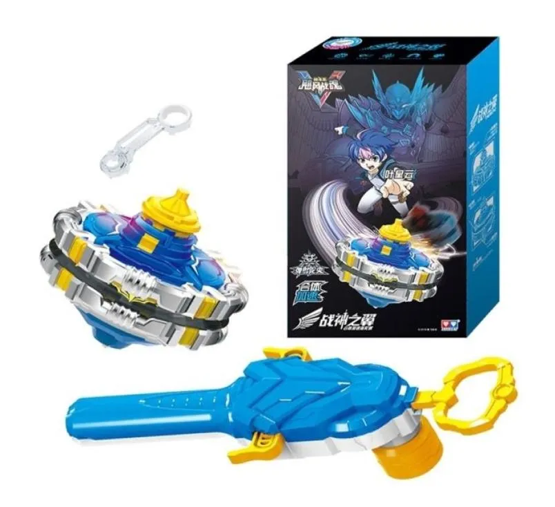 Jouets classiques Infinity Nado 5 Gyro, jouet en métal magnétique, combinaison de gyroscopes multiples, haut de combat avec lanceur pour cadeau LJ2012165869106