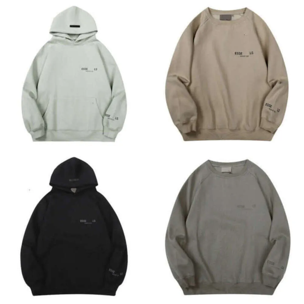 Mode mäns tröjor spår spårar ess hoodies man kvinnor essentialhoodies pullover byxor jackor spårdräkt designer lös tröja huvtröja tröja l4z5