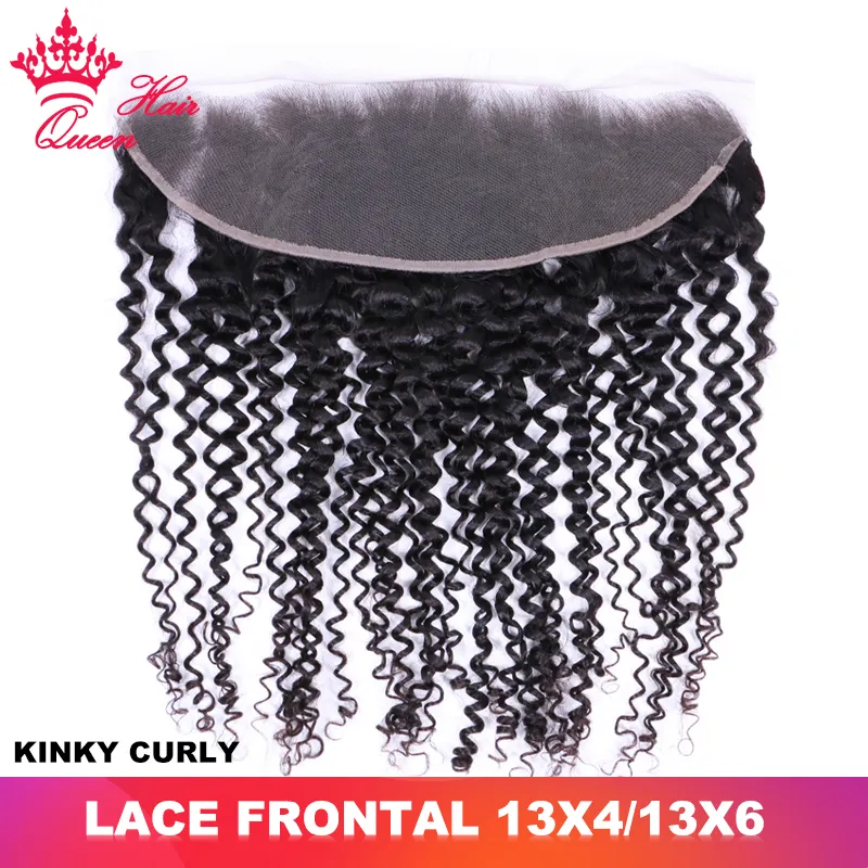 Şeffaf Dantel 13x6 Dantel Frontal Sadece Kinky Kıvırcık Dalga 13x4 Tam Frontal Dantel Kapatma Sadece Kadın İçin Bakire Ham Saç Eritilmiş Cilt Önceden Kraliçe Saç Resmi Mağazası