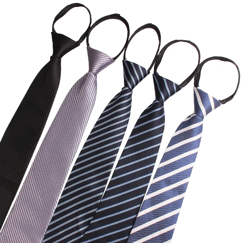 入荷なう Classic Jacquard Pre-Tied neck tie with elastic for Men Clothing