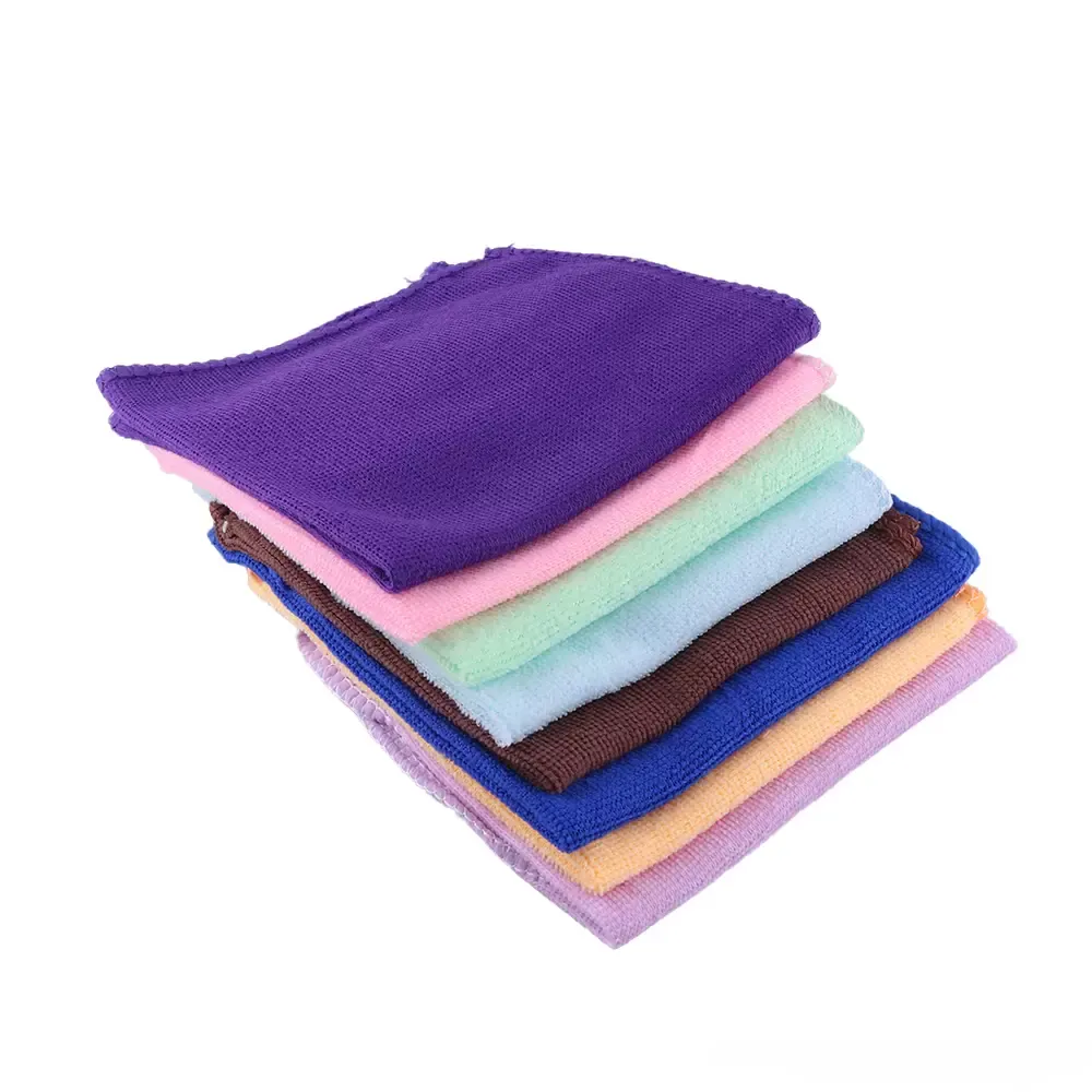 1Pcs Microfiber Wash Clean Towels Car Cleaning Duster Soft Cloths 30x30cm Quality