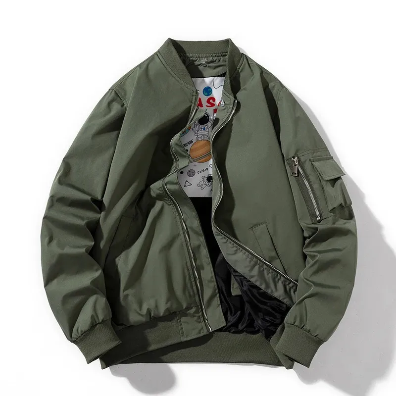 OLD UNIQLO type おこがましい ma-1 solid bomber jacket