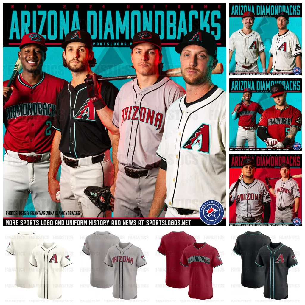 2024 Diamondbacks Jerseys Shop For Ketel Marte, Christian Walker