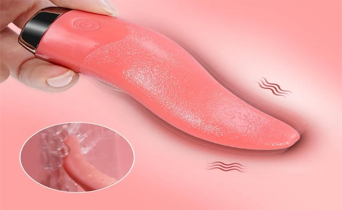 Sex Toy Massager Rabbit Huge Tongue Dildo Vibrator for Women g Spot Licking Toys Oral Blowjob Clitoris Masturbating Erotic9353753