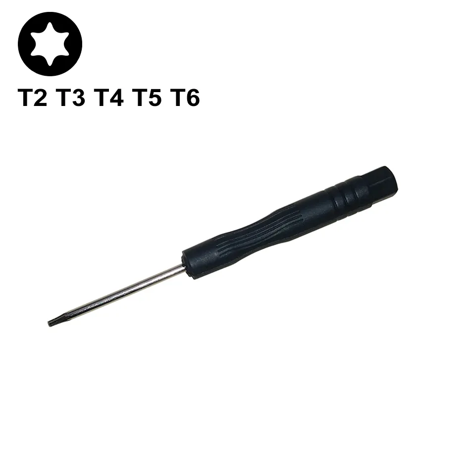 Nuovo arrivato cacciavite T5 nero cacciavite Torx strumento di apertura chiave per la riparazione del circuito del disco rigido del notebook del telefono Moto