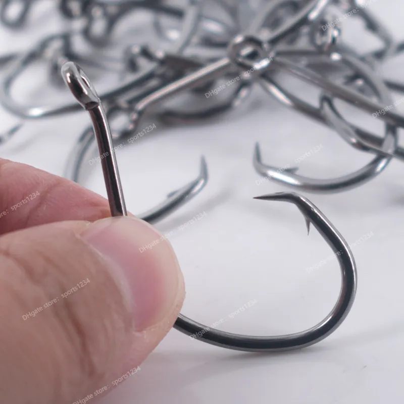Strong Japan Fish Hooks Charters Circle Fisihhooks With Crooked Head Barbed  Hook For Big Fish Sea Fishing Accessories 5 0 Speed Automotive Grade From  Sports1234, $15.36