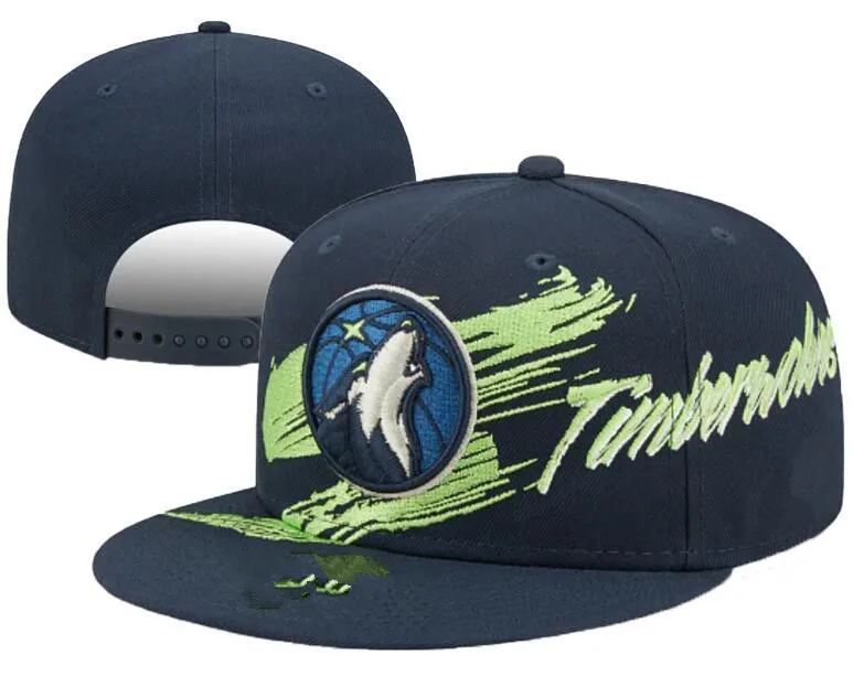 Minnesota''timberwolves'''ball Caps Casquette 2023-24 للجنسين الأزياء للقطن البيسبول قبعة snapback قبعة الرجال