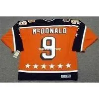 Shirts Mens Lanny Mcdonald 1984 Campbell "all Star" Ccm Vintage Retro Hockey Jersey