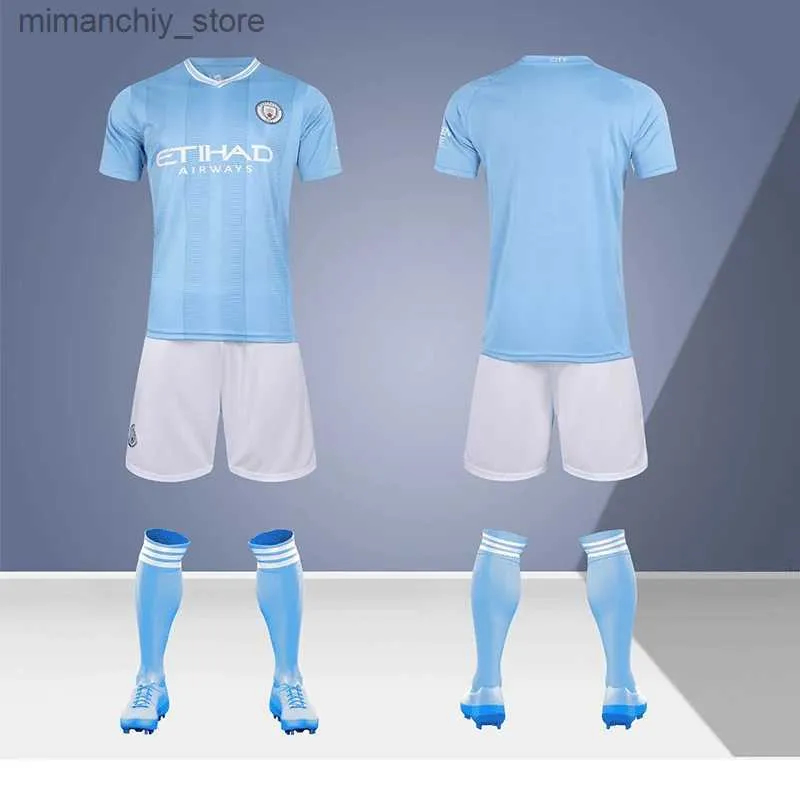 Collectible Men's Football Shirt 2023 Jersey Set Soccer Clothes Uniform Team Uniforms Tracksuits T-Shirt Man Clothing Shirts Tracksuit Kit Q231118