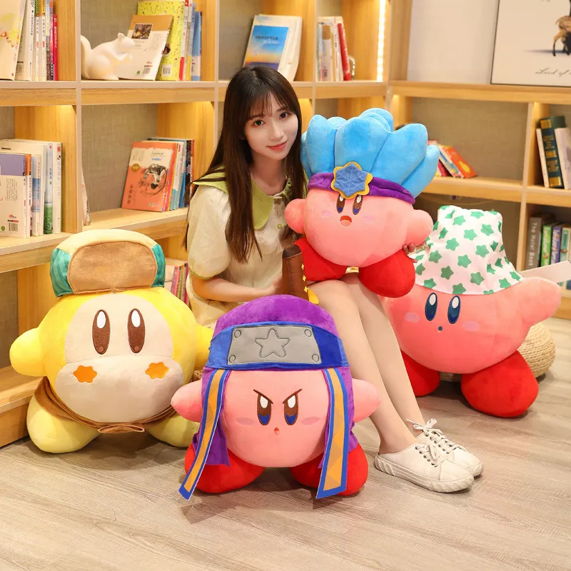 Wholesale kirby Plush Toy Cute pink kirby switch Game action figure Children's Playmate Corporate Event Gift