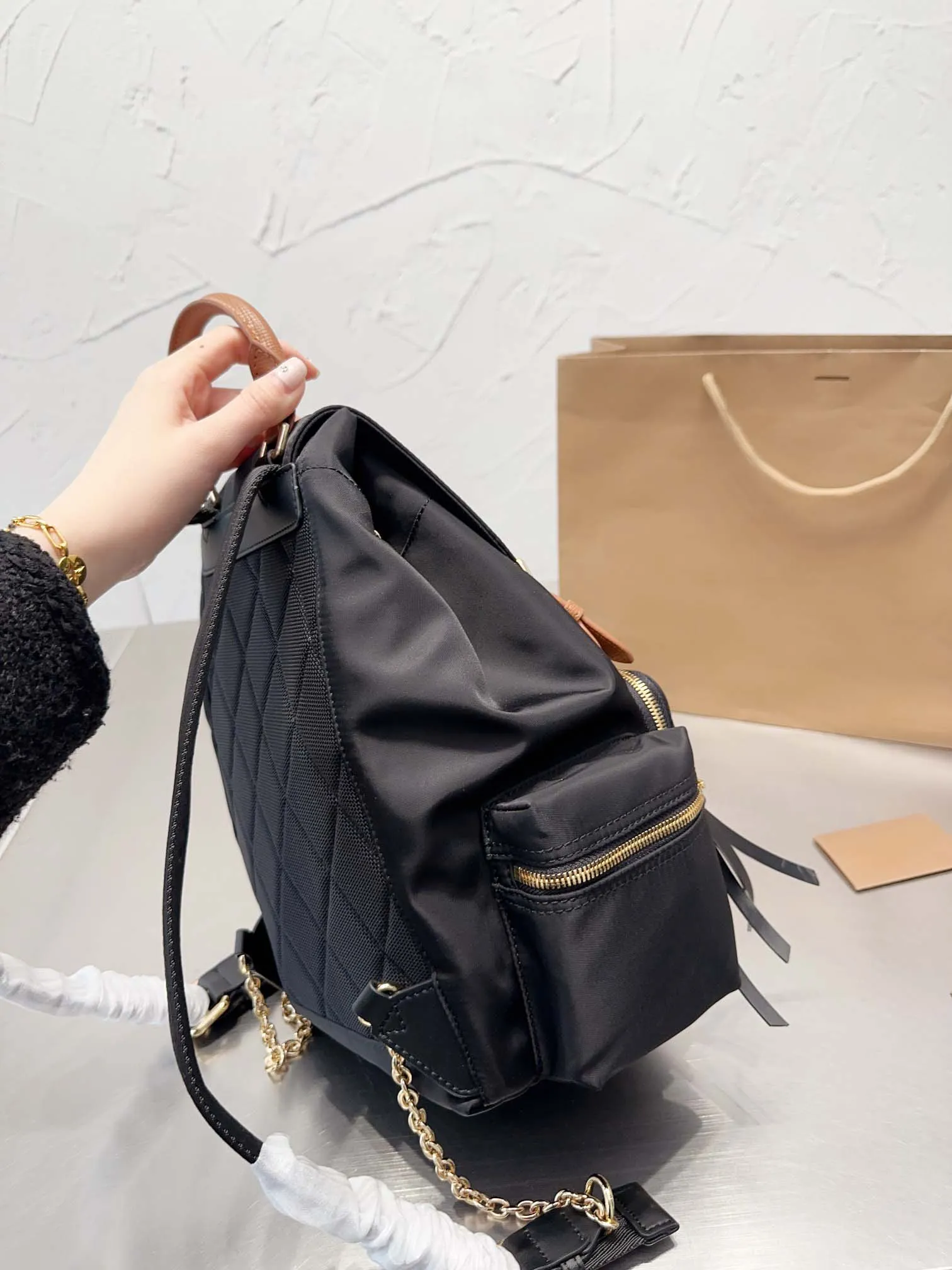 23ss Fashion designer backpack womens backpack luxury womens crossbody handbags two shoulders bags classic borsa and sac
