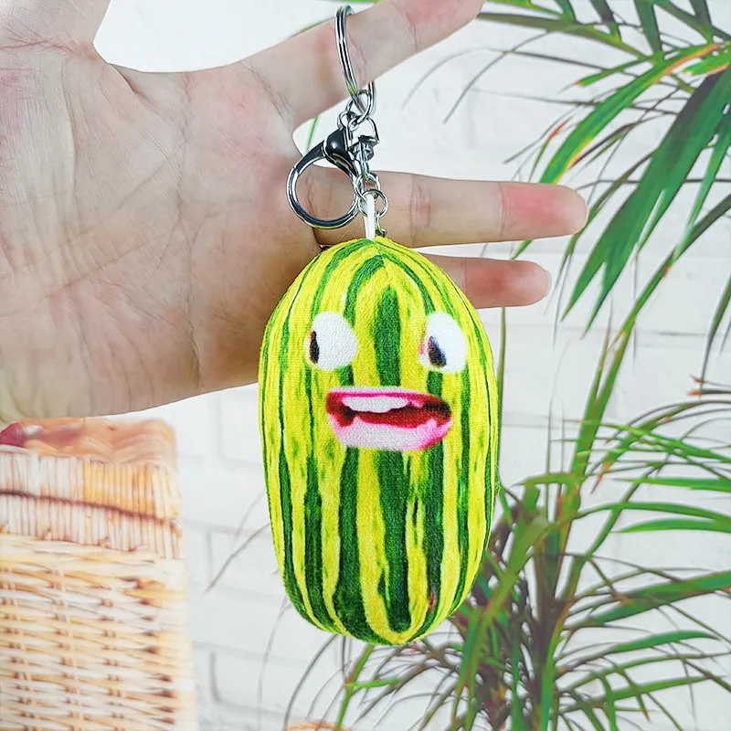 Undertale Figit Toy Plush Soft Watermelon Plush Key Chain Sonic Plush Keychain Pendant Adult Decompression Toy Talk Plush Toy Voiture Accessoires Christmas Gift