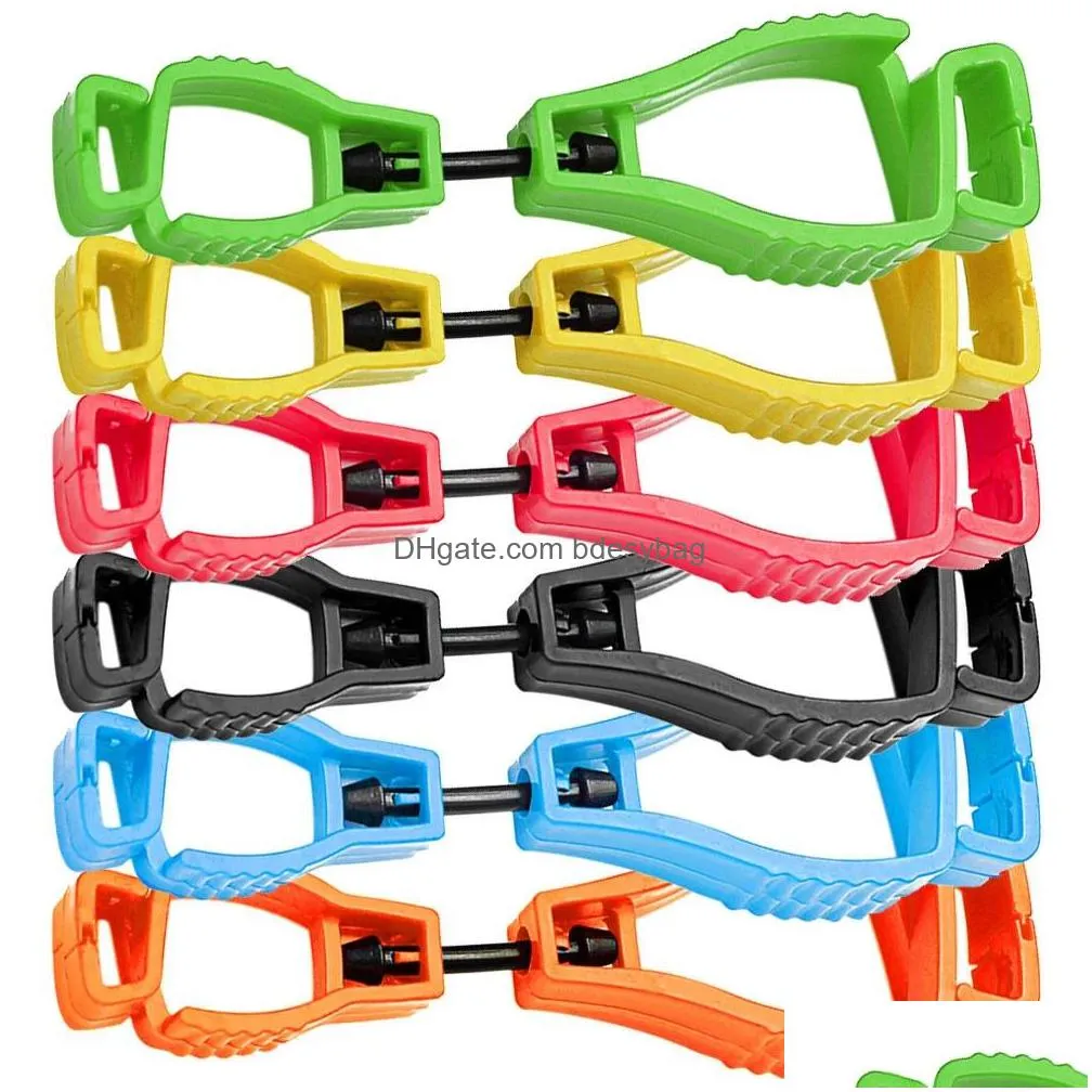 Gant Clip Porte-Cintre En Plastique Gants De Travail Clips Pince