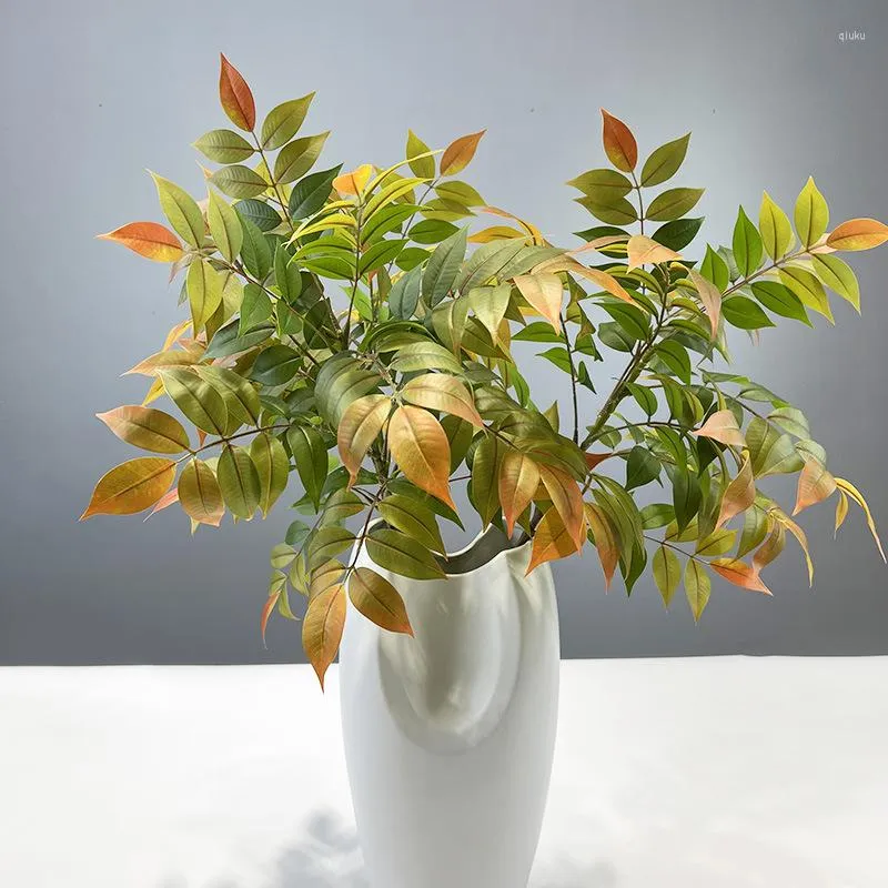 Kwiaty dekoracyjne 2,6 stóp duże sztuczne rzadkie palmowe zielone realistyczne rośliny tropikalne w pomieszczenia plastikowe el biuro domowe wystrój ślubny