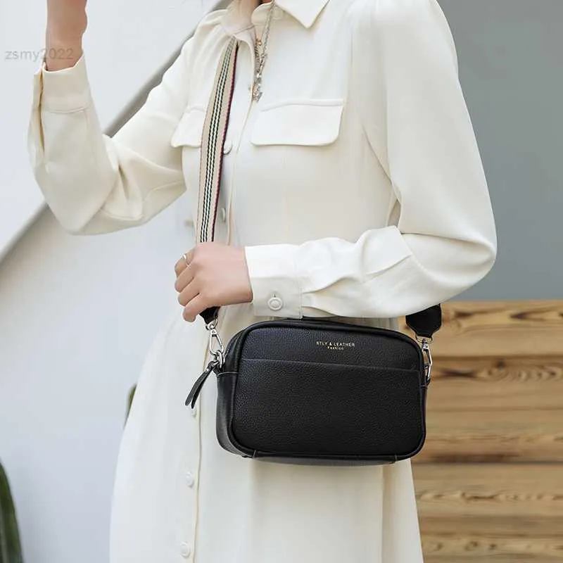 이브닝 가방 Jin Yide 정품 가죽 가죽 소형 크로스 바디 백을위한 2023 브랜드 디자이너 솔리드 패션 고품질 핸드백 및 지갑 BOLSA