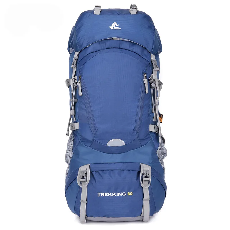Mochila deportiva de 60L para hombre, bolsa impermeable para deportes al  aire libre, Camping, senderismo, viaje, Trekking