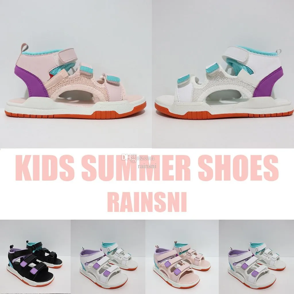 Barnskor designer sandaler barn skor sandaler casual vårpojkar flickor söta tränare småbarn baby tränare sommar v2sd#