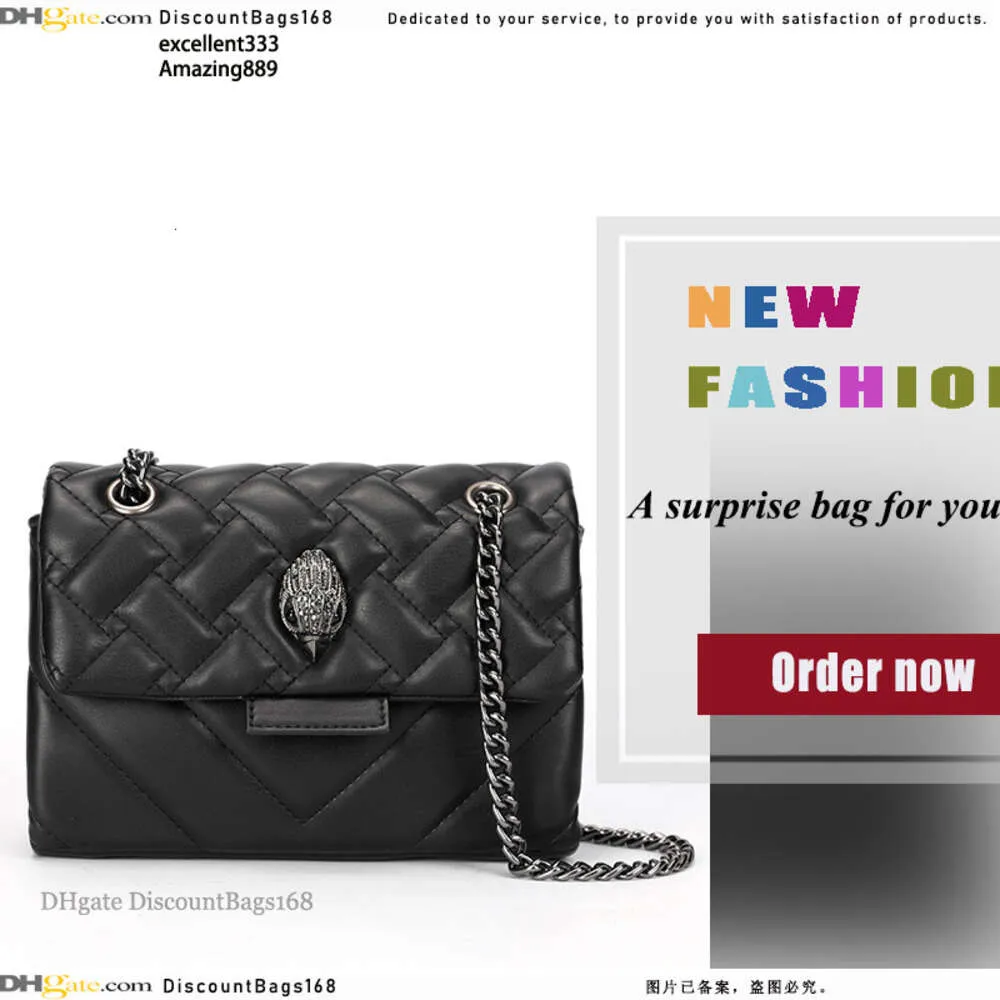 Kurt Geiger London Kensington Treasure G Designer Crossbody Bag Striped