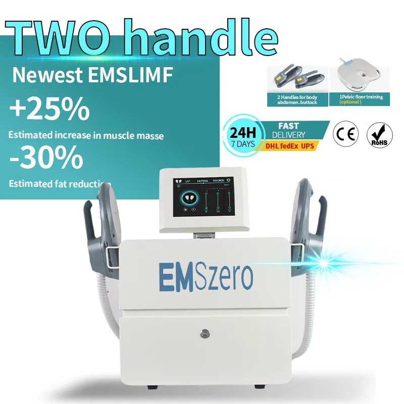 電磁パルス痩身 HI-EMT RF 2ハンドル EMSzero 最新バージョン Weight Loss RF EMSzero Body Sculpting Hi-Emt Machine For Home