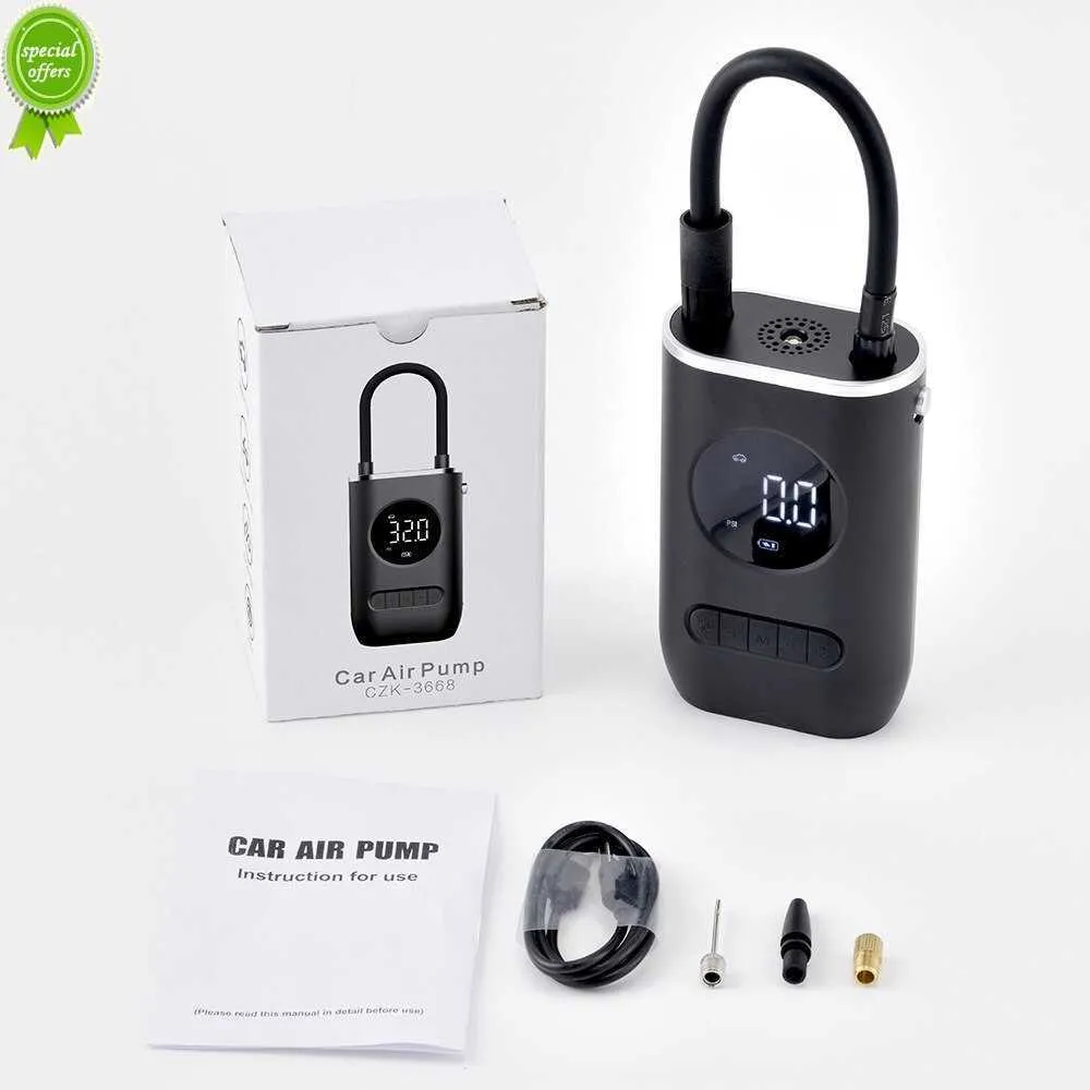 GONFLEUR DE PNEU compresseur d'air sans fil pompe à pneu automatique