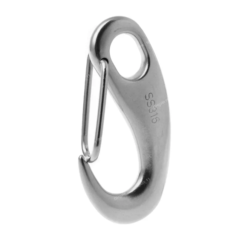 Star Shaped Stainless Steel Keychain Clip Carabiner Snap Hook Holder Star  Carabiner Hook Clip Key Holder DIF