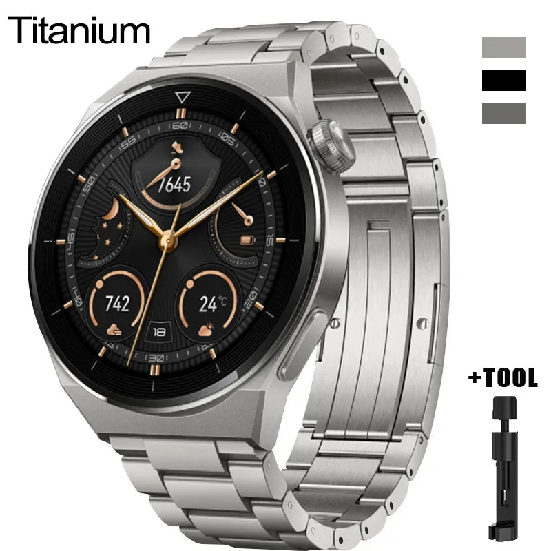 Huawei Watchのウォッチバンド3 Pro Band 22mm Metal Watch Huawei GT 3 46mm/GT3/GT 2 46mm/GT2 Pro Bracelet WatchBand 231115