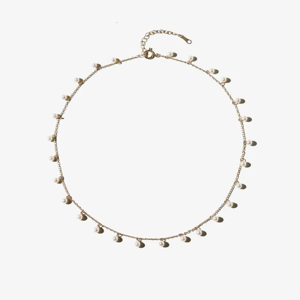 Ожерелье VLOVE Jewelry из коллекции Sea Of Beauty с несколькими жемчужинами и подвесками