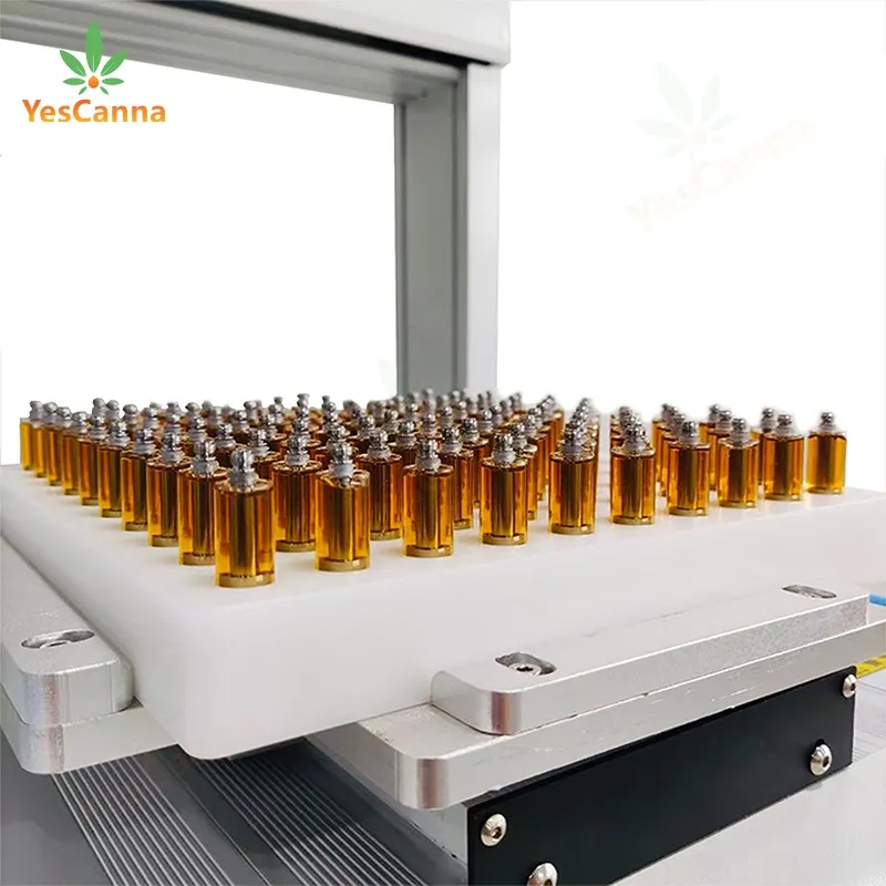 High-Accuracy Cart Filling Machine Filling Machine 5 Ml 0.5 Or 1Ml Resin Oil Filling Capping Machine Cartridge Filler