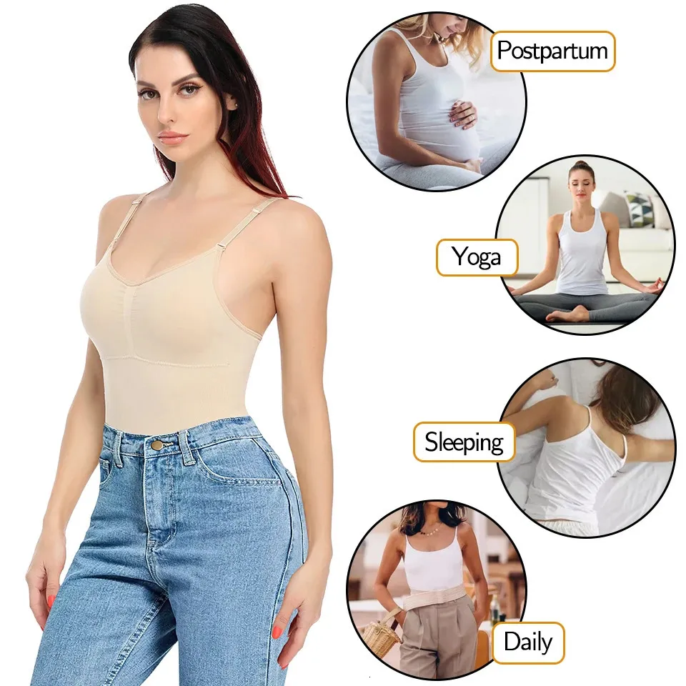 Plus Size Seamless Compression Tank Top Cincher For Women Waist And Stomach  Shapewear And Shapewear From Zhao07, $9.33
