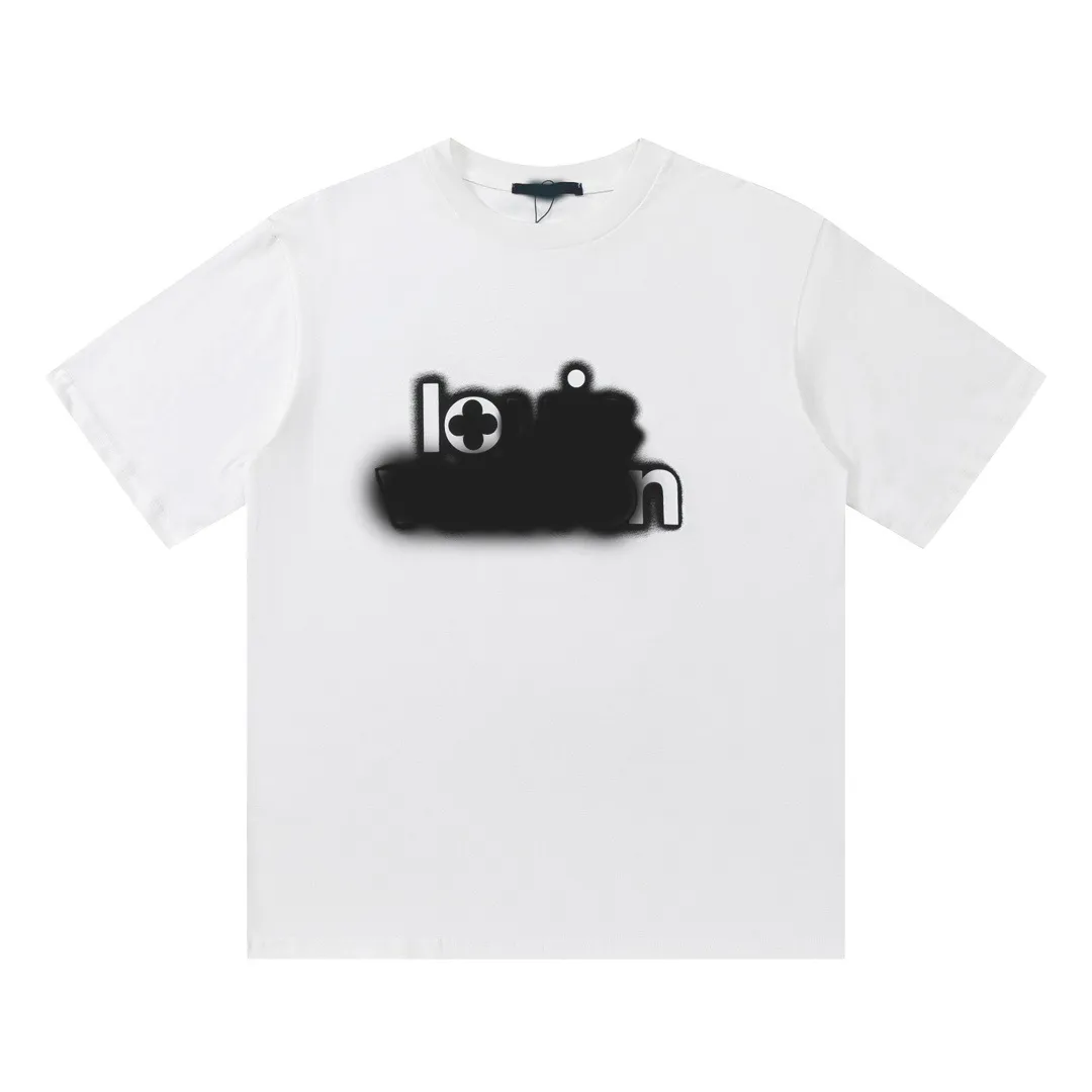 24SS 럭셔리 브랜드 패션 캐주얼 프린트 편지 L VDESIGNER 셔츠 남자와 여자 단축형 거리 판매 럭셔리 플러스 크기 남성 힙합 플러스 크기 의류 xs-l.sc11