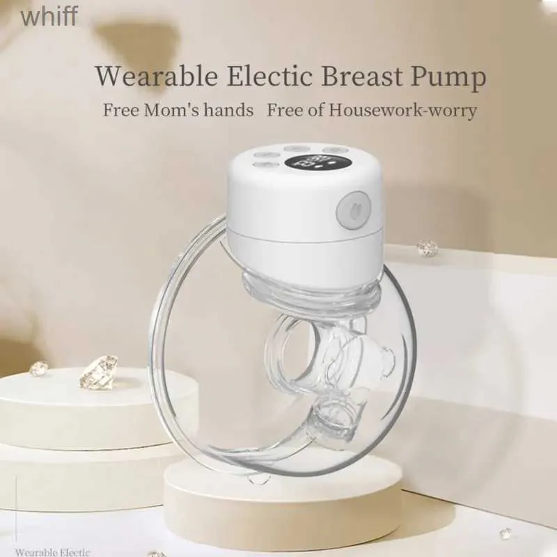 BreastPumps Electric Breast Pump Silent Wearable Automatic Milker USB Rechargable Handsfree Portable Milk Extractor Baby Amtafeeding Accel231118