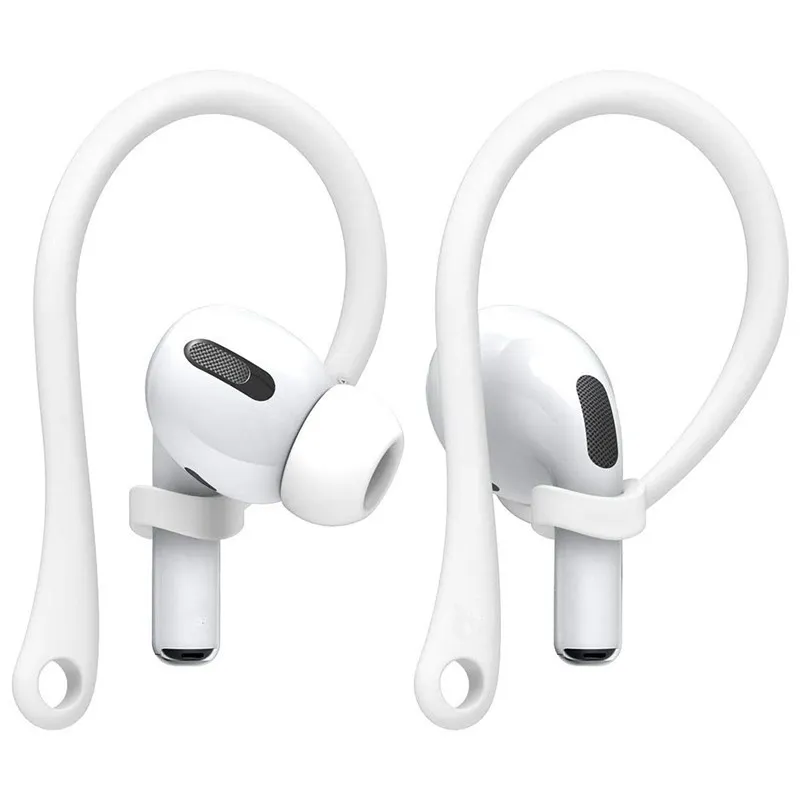 Schützender Ohrbügelhalter, sichere Passform, Haken für Apple Airpods Pro2 3, 2, 1, kabellose Ohrhörer, Zubehör, Silikon, Sport, Anti-Verlust-Ohrbügel
