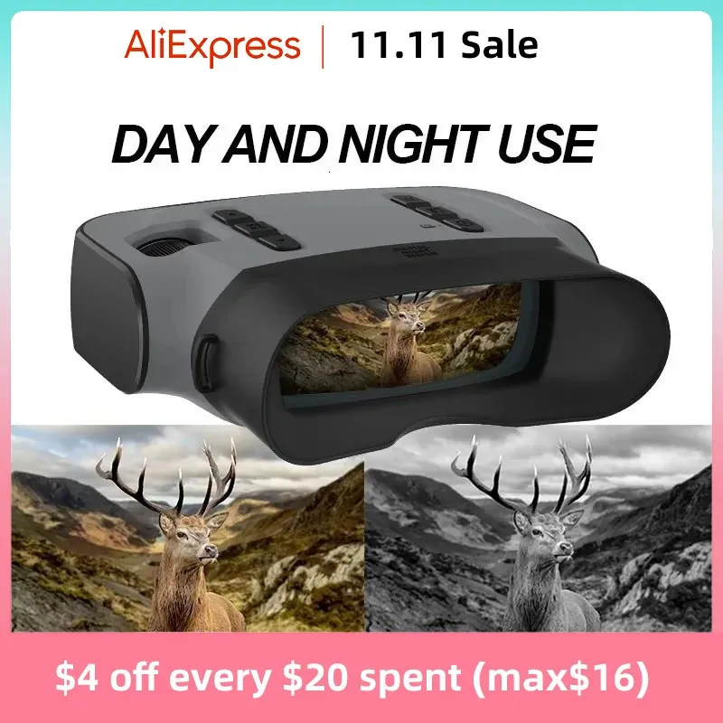 Long Range Night Vision Binoculars MILESEEY BNV20 Telescope for