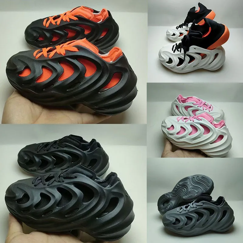 2023 Adifom Q Kids Shoes 슬라이드 Sandales 디자이너 Yeesys 슬리퍼 분리 가능한 양말 아빠 구멍 신발 남성 패션 2023 새로운 스포츠 캐주얼 코코넛 샌들 크기 24-35