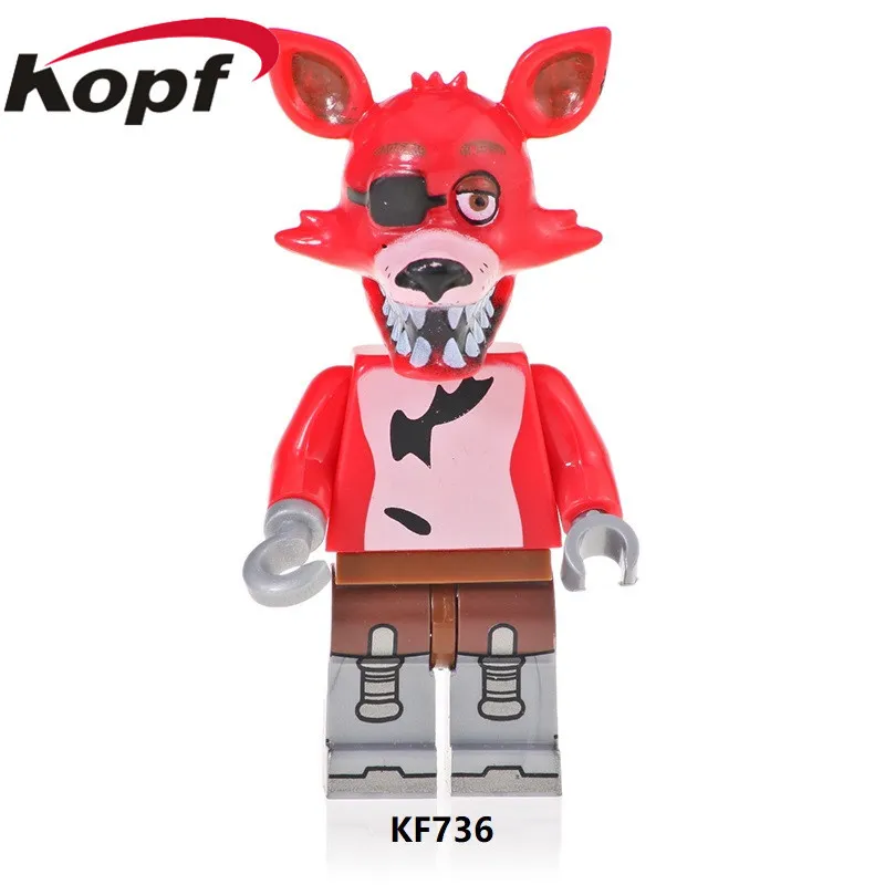 8-Piece Five Nights at Freddy's Lego-Compatible Block Mini Figure