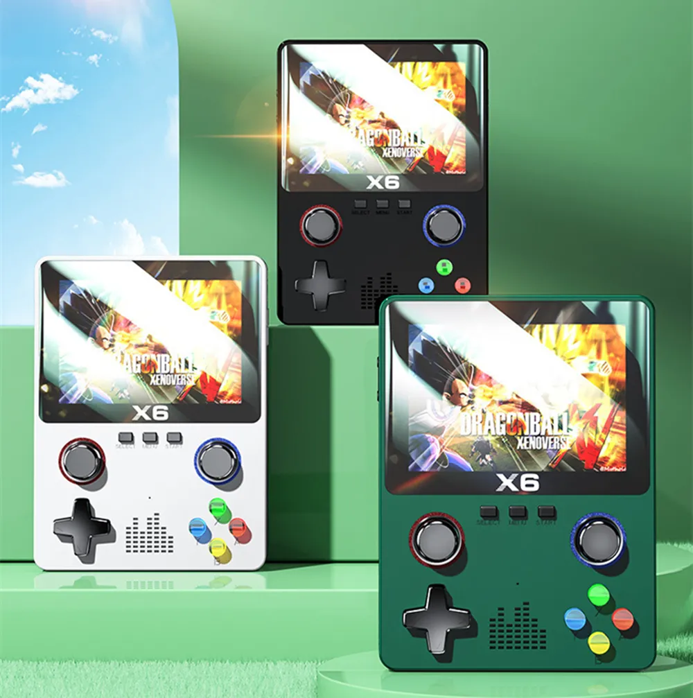Consola De Juegos Portátil Retro Con Pantalla A Color De 4.3 Pulgadas, WiFi Para Multijugador, Disponible En Varios Colores