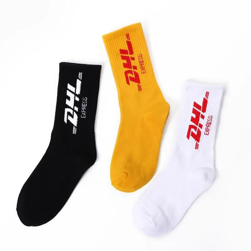 Designer Printed Socks Fashion Skateboard Stockings Outdoor Athletic Socks For Unisex Cotton Breathable Socks A1