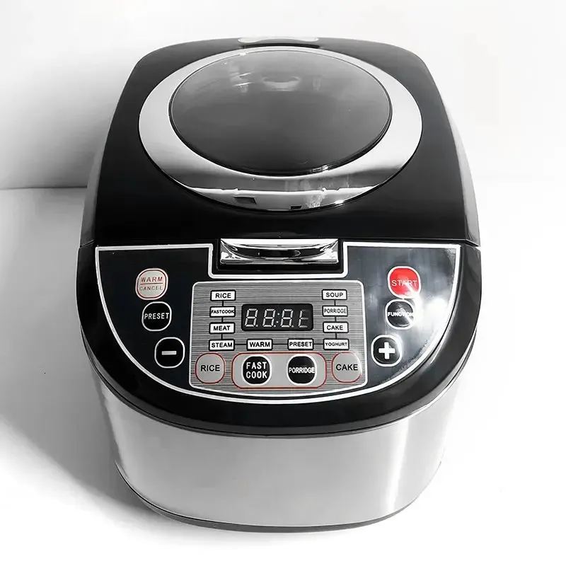 Olla térmica inteligente para arroz, 5L, gran capacidad, multifunción, sopa Congee, 110v, 231117