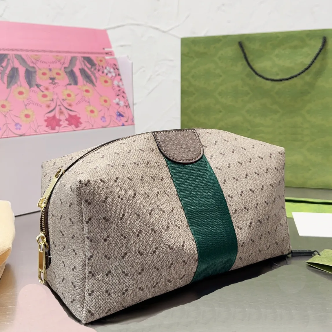 Designer Makeup Bag For Women 2024 Cosmetic Bag Floral Toiletry Bag Fashion Handbag Multi Functional Travel Pouch From Queenqueen 46.59 DHgate.Com