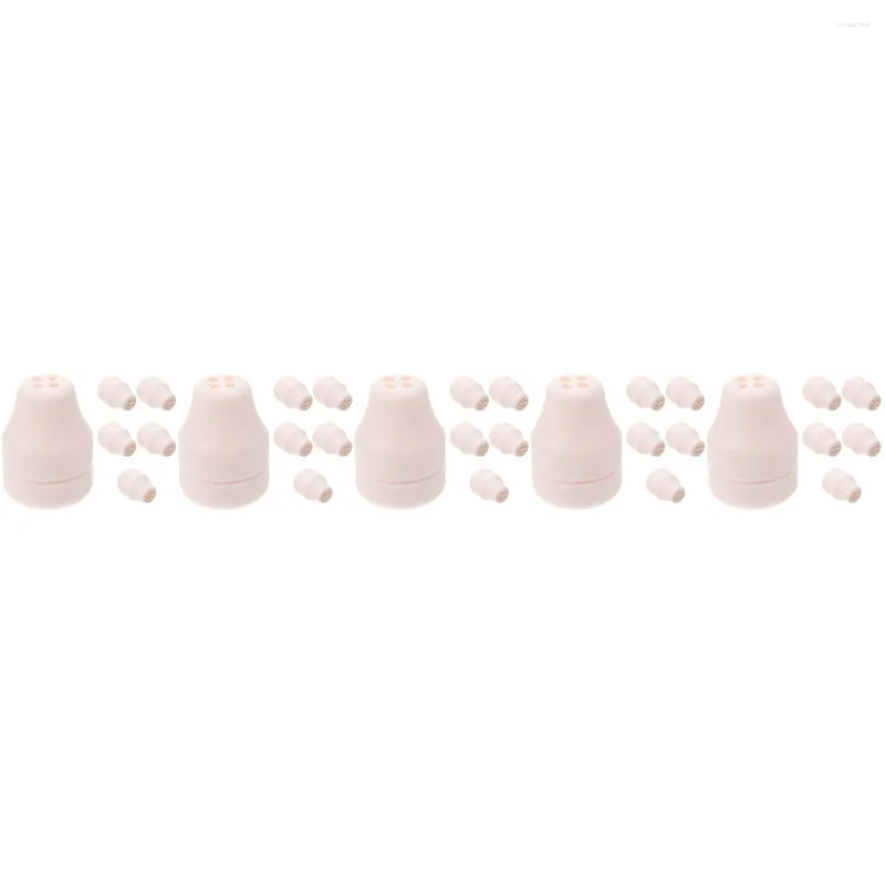 Sacs de rangement 30 pcs fenêtre aveugle cordon boutons en plastique gland tirer fin pour ombre