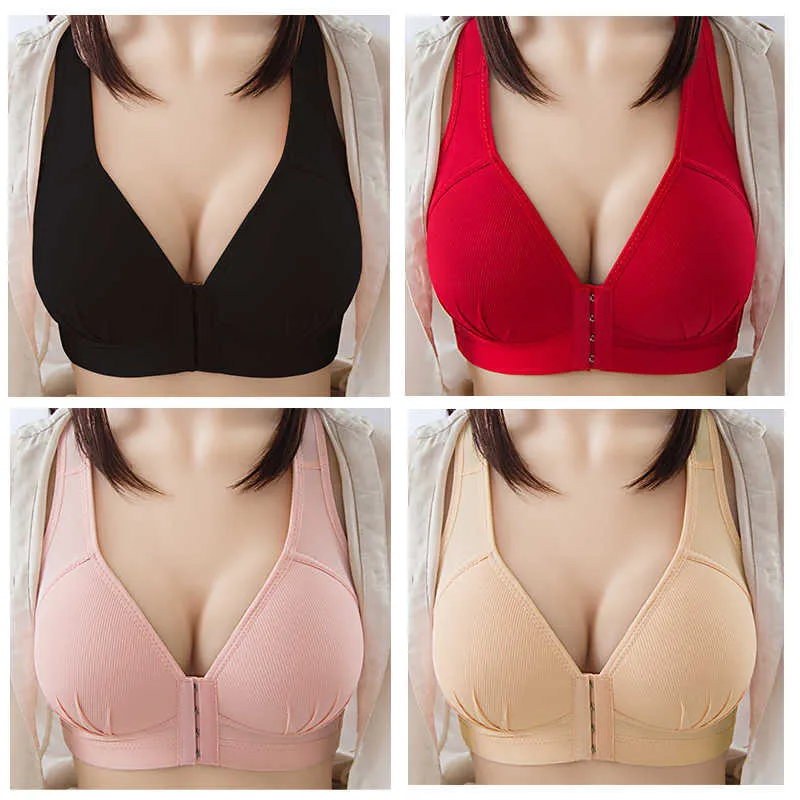 Wire Free Cotton Bras For Women Push Up Bra Sexy Lingerie
