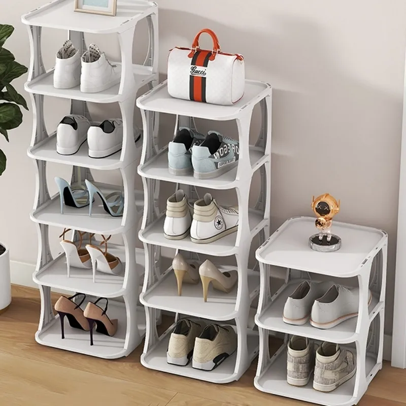 Storage Boxes Bins Home Shoe Organizer Multi layer Rack Durable shelf Spliceable House and 230418