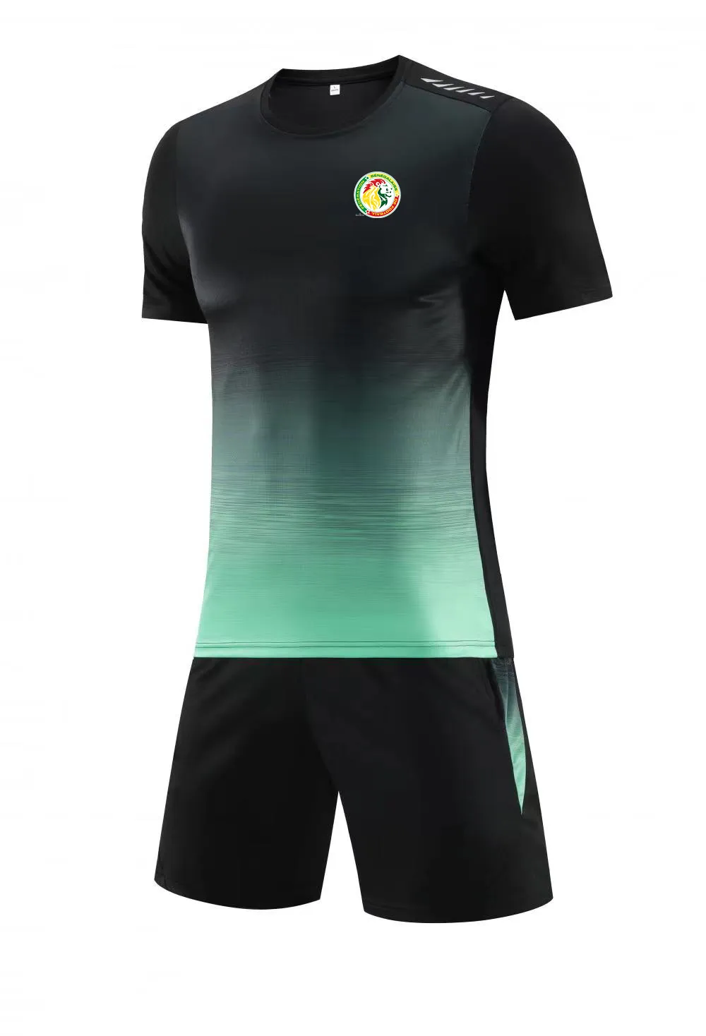 Tute da uomo Senegal tute estive per il tempo libero a maniche corte tute sportive outdoor T-shirt da jogging per il tempo libero camicia a maniche corte sportiva per il tempo libero