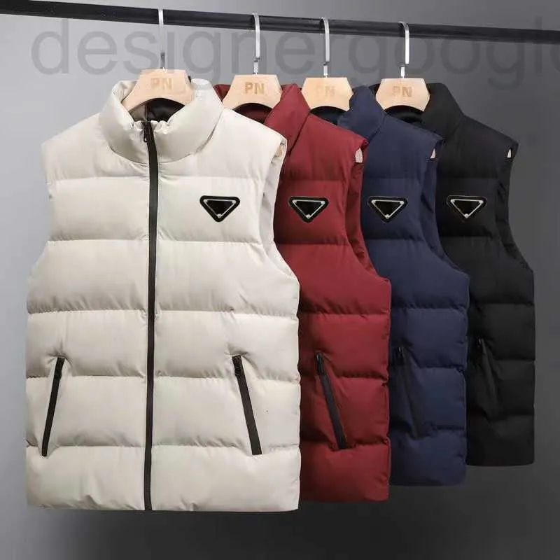 Men's Vests designer Men Designer Puffer Vest Down Jacket Coat Parka Quality Warm Jacket's Outerwear Sleeveless Stylist Winter Size 2XL 3XL 4XL U9IA