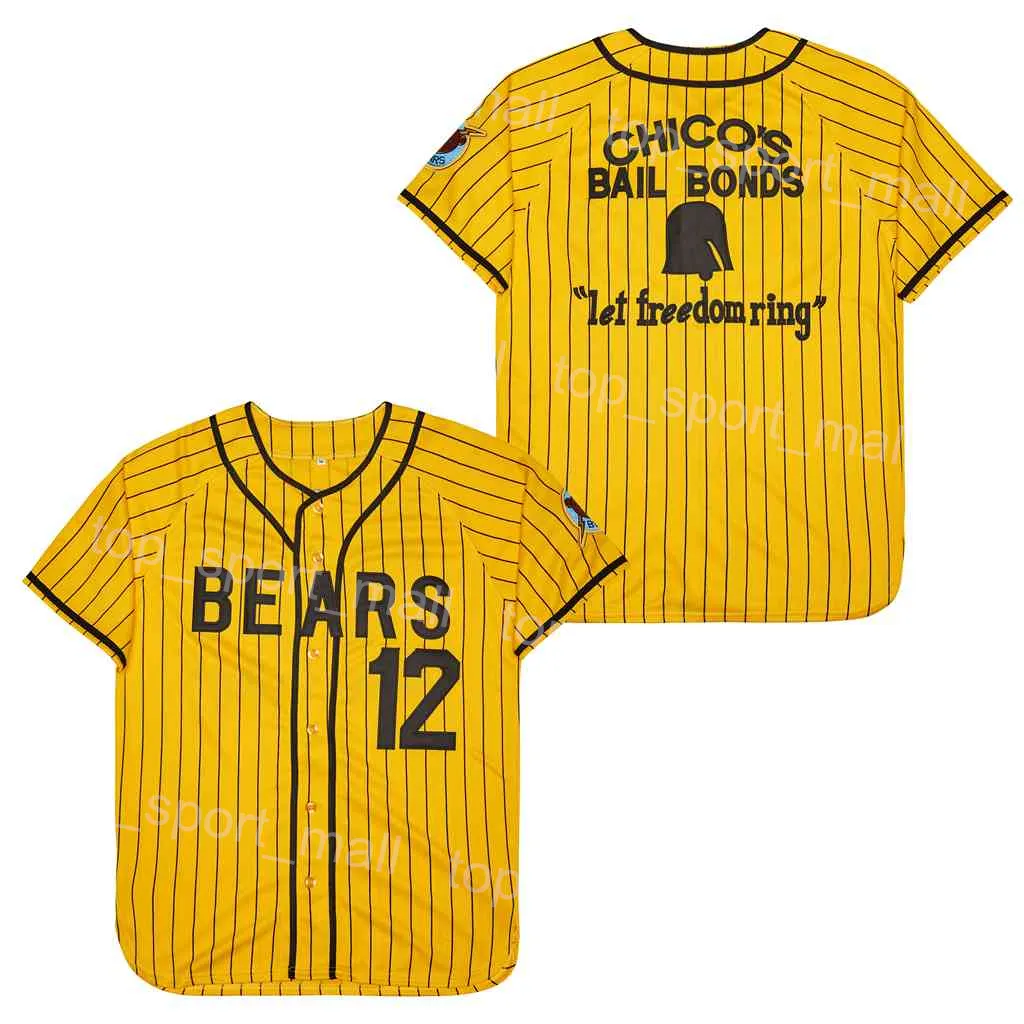 Bad News Bears Jersey Kelly Leak Cooperstown Baseball Jersey
