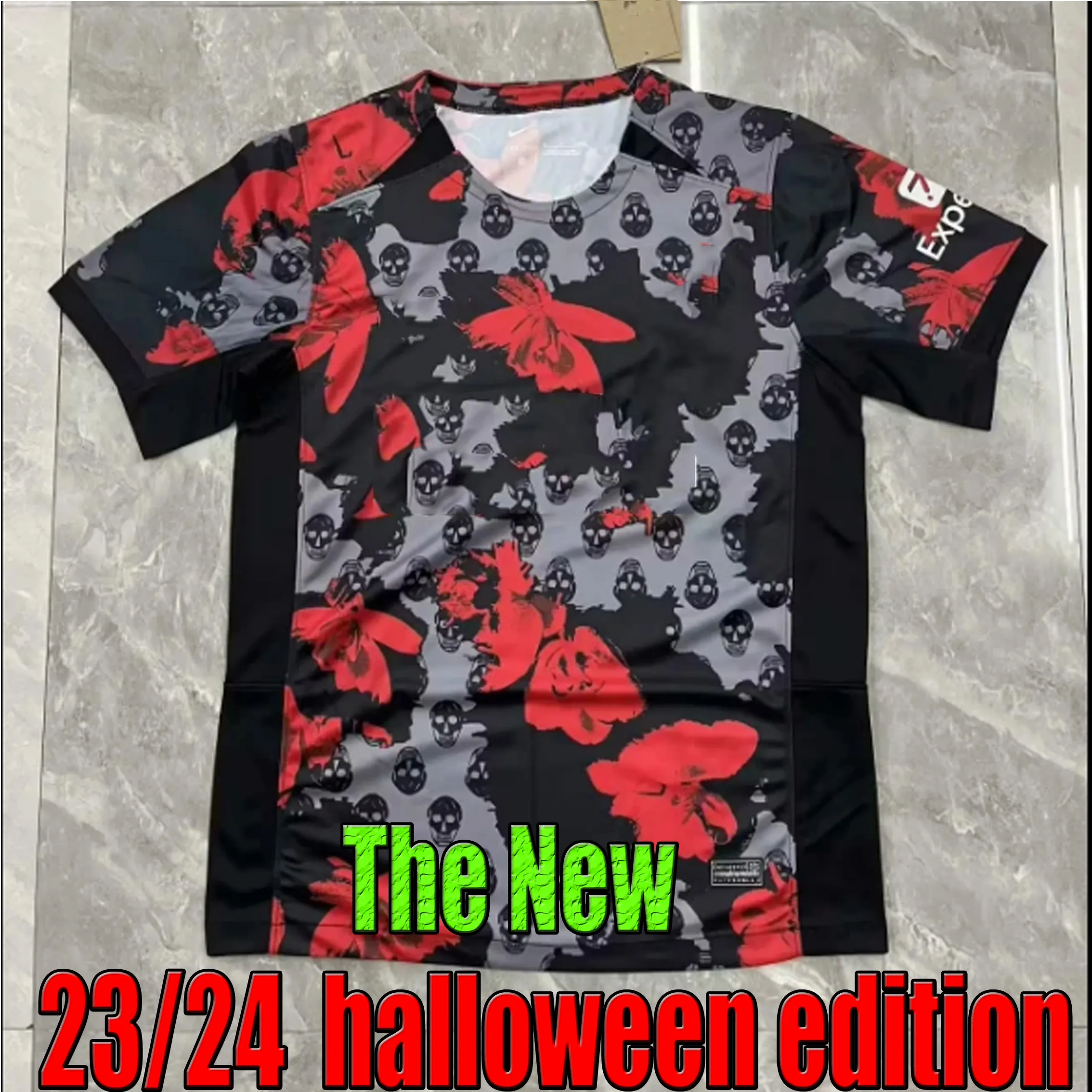Les maillots de football du Reds Football Club 2023 2024 DARWIN maillots de football d'Halloween maillot 23/24 maillot d'HalloweenNOUVEAU